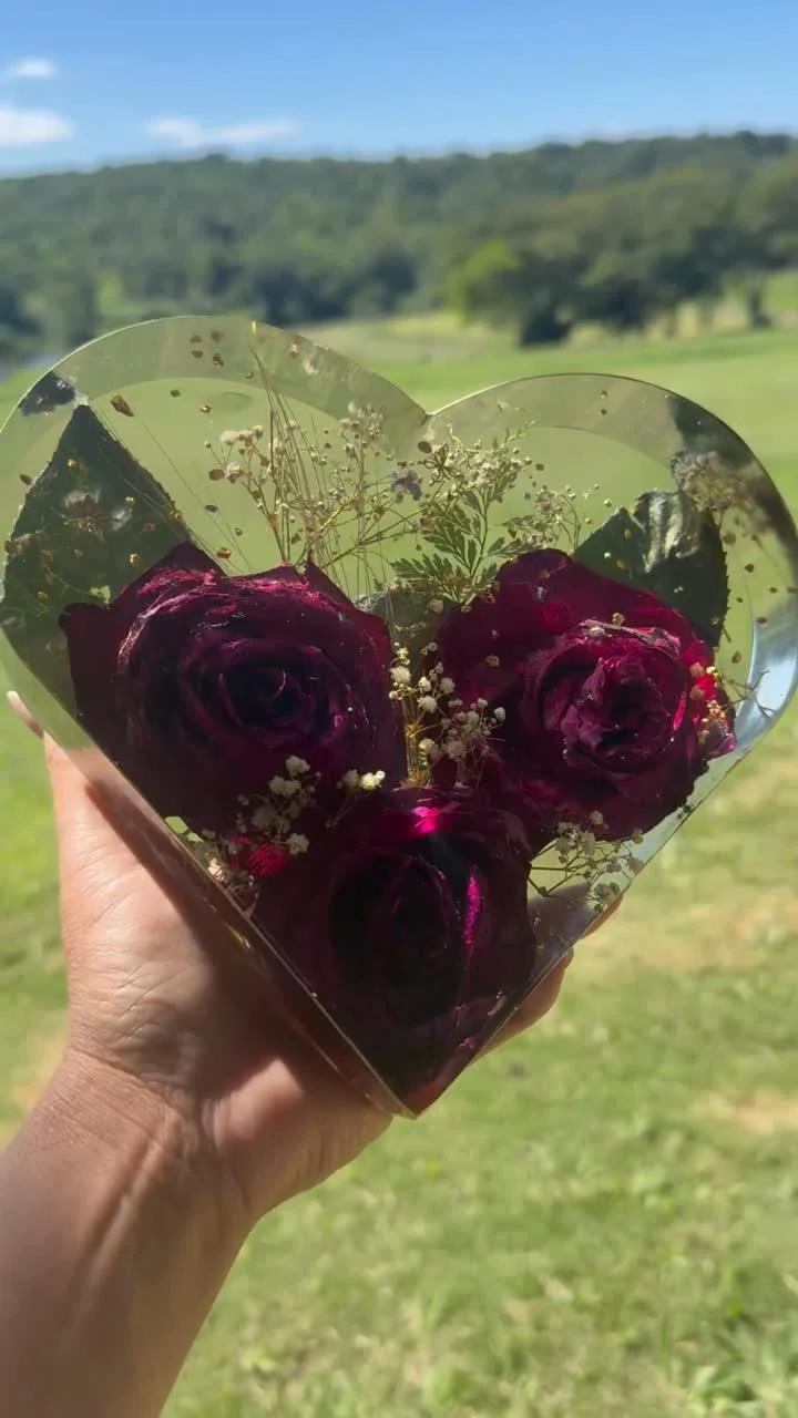 Coração floral