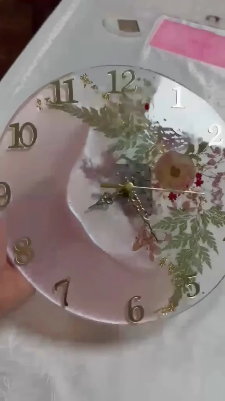 Relógio floral